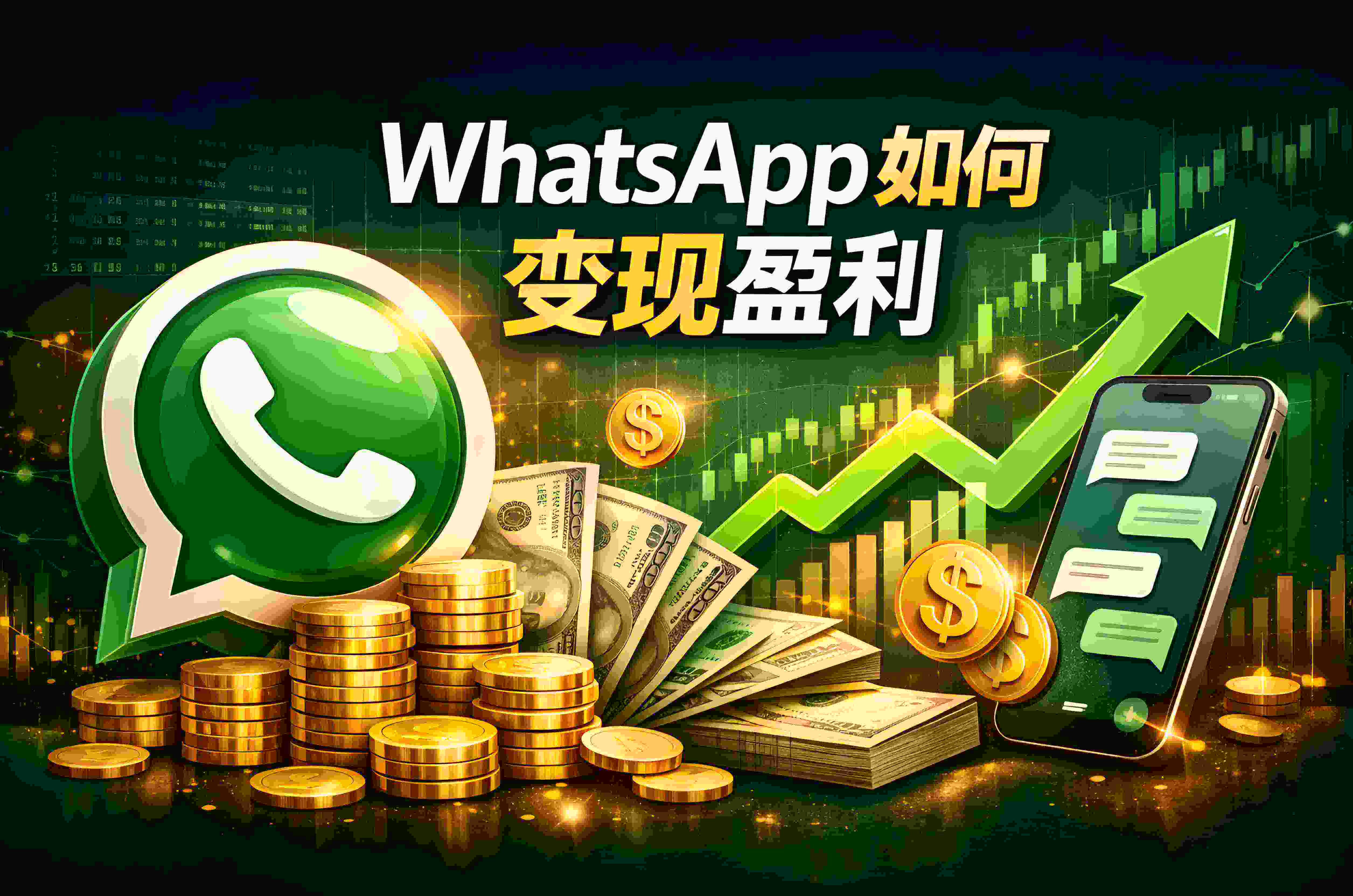 WhatsApp通过什么方式来实现商业盈利?