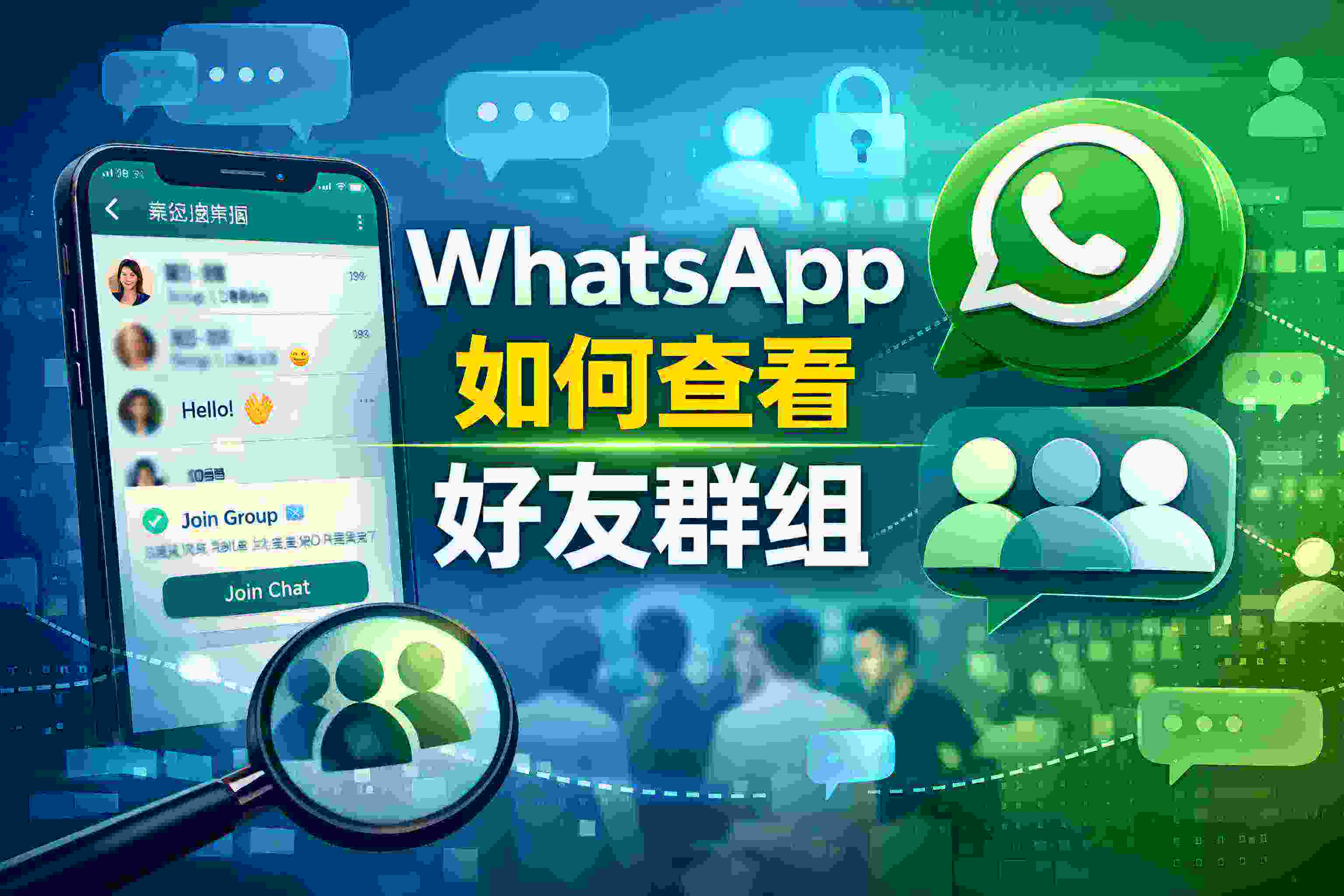 在WhatsApp中查看好友群聊有哪些小技巧?