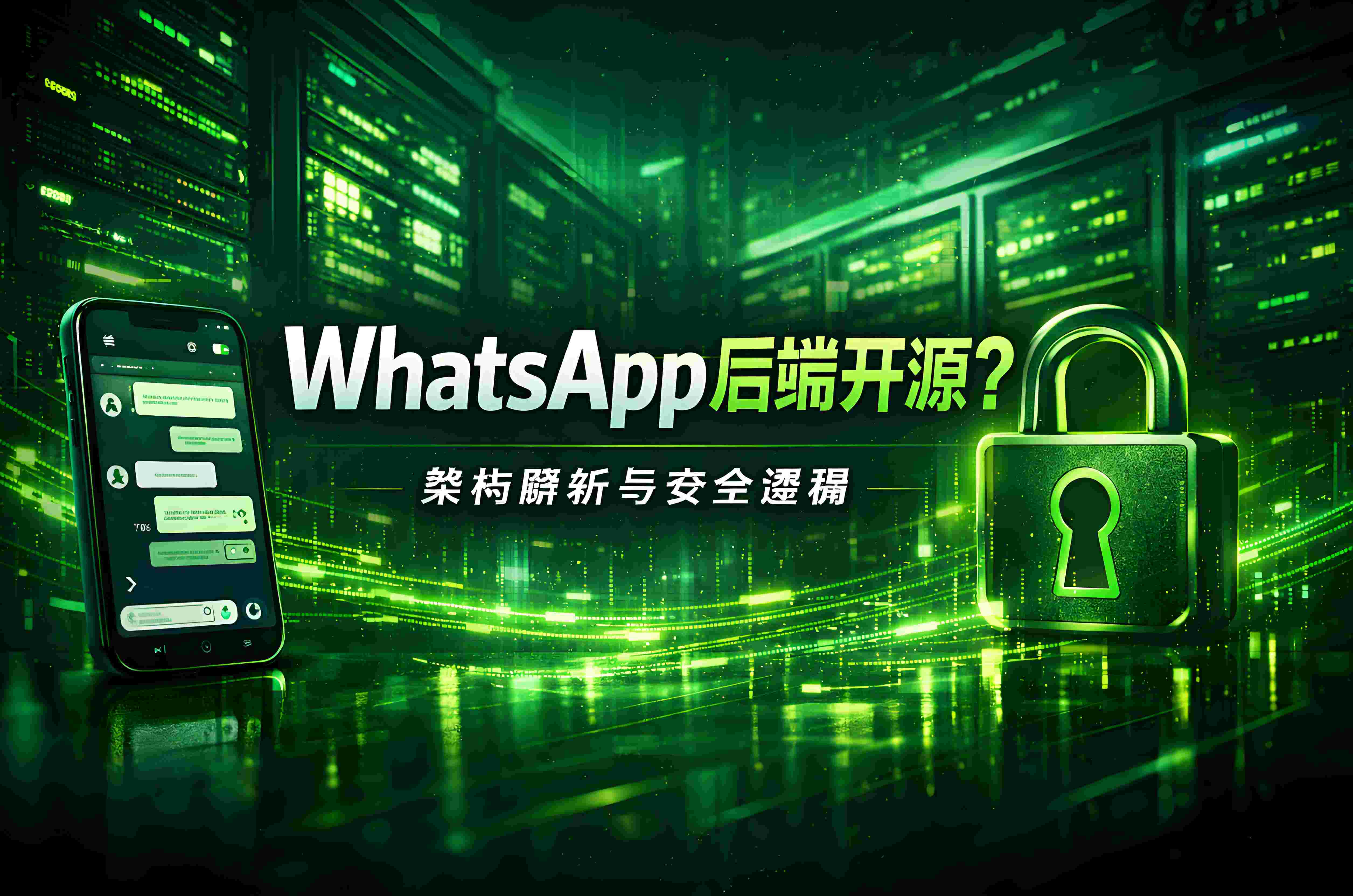 WhatsApp的后端代码是否计划开源?